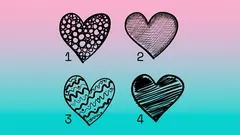 Qual è il tuo tipo di amore secondo la psicologia? Scegli un cuore e scopri tutti i segreti